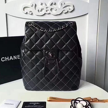Chanel Caviar Quilted Lambskin 32 Backpack Black 170303 VS03923