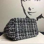 Chanel Black/White Tweed Bucket Bag bagsAll A13042 VS05802 - 2