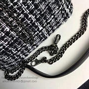 Chanel Black/White Tweed Bucket Bag bagsAll A13042 VS05802 - 5