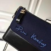 CHANEL'S GABRIELLE Large Hobo Bag 28 Navy Blue - 5