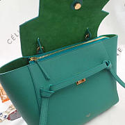 BagsAll Celine Belt Bag Tiffany Blue Calfskin Z1192 27cm - 2