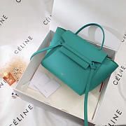 BagsAll Celine Belt Bag Tiffany Blue Calfskin Z1192 27cm - 5