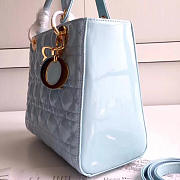 bagsAll Lady Dior Medium Blue Shiny 1593 - 6