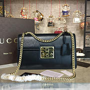Gucci Padlock 30 Black Leather 2171 - 1