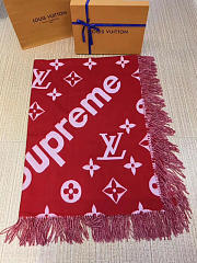Louis Vuitton Supreme BagsAll Scarf RED 3089 - 2