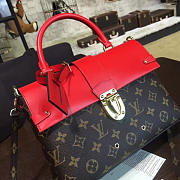  Louis Vuitton Monogram BagsAll  One Handle Flap Bag MM RED 3296 - 6