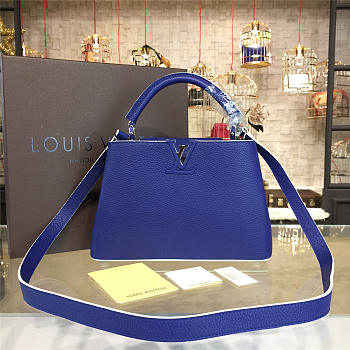 Louis Vuitton CAPUCINES BB M94586 3451 27cm 