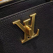 Louis Vuitton LOCKME 38 Black noir 3637 - 3