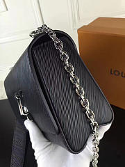 Louis Vuitton TWIST BLACK MM NOIR 3682 23cm  - 5