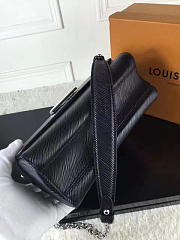 Louis Vuitton TWIST BLACK MM NOIR 3682 23cm  - 4