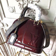 Louis Vuitton Alma BB Hornskin Patent Leather 3723 25cm  - 3
