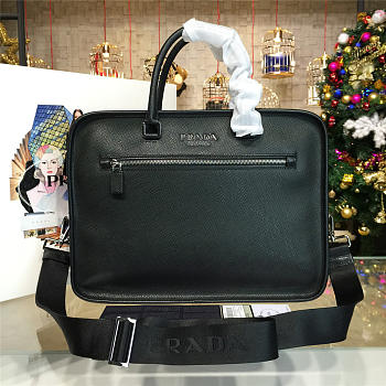bagsAll Prada Leather Briefcase 4209
