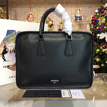 bagsAll Prada Leather Briefcase 4215