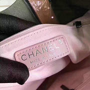 CC Canvas Sequins Drawstring Backpack Grey and Red  - 5