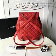 Chanel Caviar Quilted Lambskin 32 Backpack Red 170303 VS07838 - 2