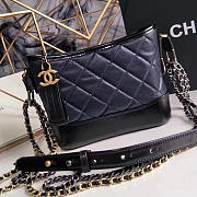 CHANEL'S GABRIELLE Small Hobo Bag 20 Navy Blue A91810 - 1