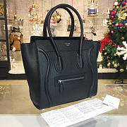 BagsAll Celine Leather Micro Luggage Z1071 black 28.5cm - 3