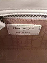 Okify Dior Lady Bag In White 17x15x5cm - 2