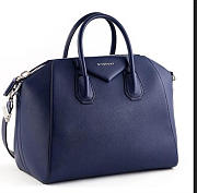 bagsAll Givenchy Medium Antigona 40 Navy Blue 2099 - 1