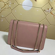Gucci GG Flap Shoulder Bag On Chain Pink BagsAll 510303 - 3