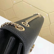 Gucci GG Flap Shoulder Bag On Chain Black BagsAll 510303 - 3