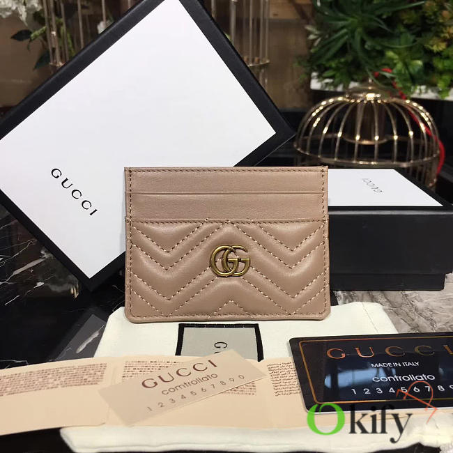 Gucci GG Leather Card Holder BagsAll 2301 - 1