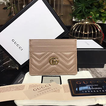 Gucci GG Leather Card Holder BagsAll 2301