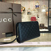 Gucci GG Leather Clutch Bag BagsAll Z013 - 4