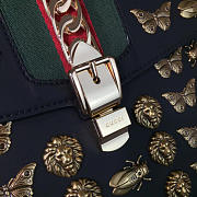 Gucci Sylvie Medium Top Handle Bag BagsAll 2589 - 3