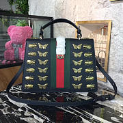 Gucci Sylvie Medium Top Handle Bag BagsAll 2589 - 2
