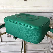 Gucci Soho Disco 21 Leather Bag Green Z2604 - 4