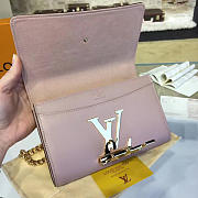 Louis Vuitton LOUISE CHAIN Pink PM 3439 21cm - 4