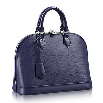 Louis Vuitton Alma PM Epi Leather Indigo M40620 32cm 