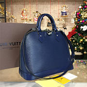 Louis Vuitton Alma PM Epi Leather Indigo M40620 32cm  - 3