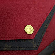 Louis Vuitton Pallas 19 Long Wallet Red 3754 - 4