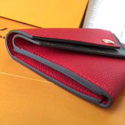 Louis Vuitton Pallas 19 Long Wallet Red 3754 - 5