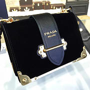 bagsAll Prada Velvet Cahier 20 Bag Black 4263 - 5