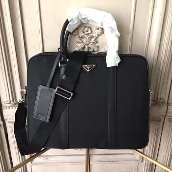 bagsAll Prada Leather Briefcase 4295