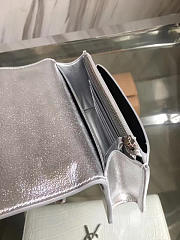 YSL Sunset Chain Bag Silver 17 Silver 4839 - 6