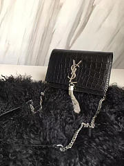 YSL Monogram Kate Bag With Leather Tassel BagsAll 4985 - 5