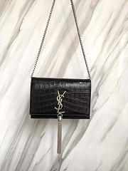YSL Monogram Kate Bag With Leather Tassel BagsAll 4985 - 4