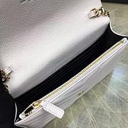 Okify YSL College Bag In White 19x11.5x4cm - 2