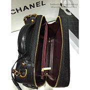 Chanel Caviar Quilted Small CC Filigree Vanity Case Black VS00421 25cm - 5