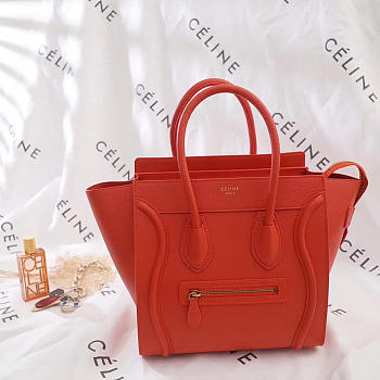 BagsAll Celine Leather micro luggage Z1040 26cm 