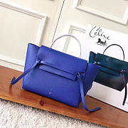 BagsAll Celine Belt Bag Blue Zaffre Calfskin Z1195 27cm - 1
