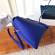 BagsAll Celine Belt Bag Blue Zaffre Calfskin Z1195 27cm - 2