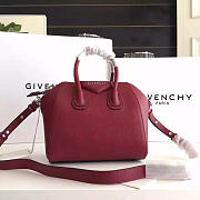bagsAll Givenchy Mini Antigona 27 Red Wine 2040 - 1