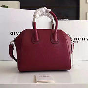 bagsAll Givenchy Mini Antigona 27 Red Wine 2040 - 2
