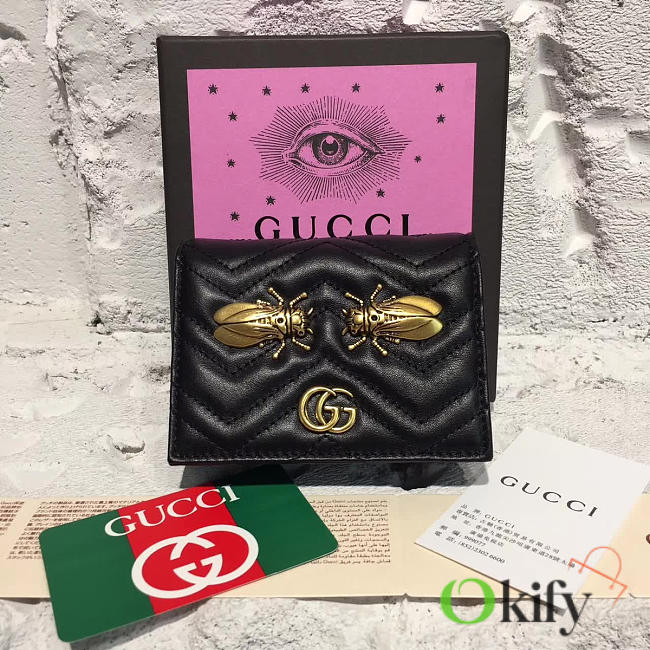 Gucci GG Leather Wallet BagsAll 2133 - 1