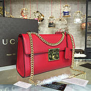 Gucci Padlock 30 Red Leather 2172 - 1